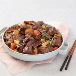 띵굴 명품 소 양념 찜갈비 800g x 3팩 총 2.4kg