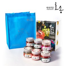 군산의 맛[ 효자밥상] 양념젓갈 선물세트 6호 200g*6