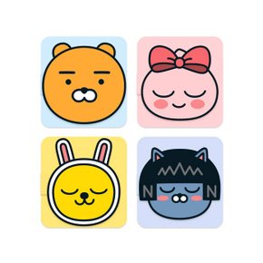 1000 카카오프렌즈 페이스 카드