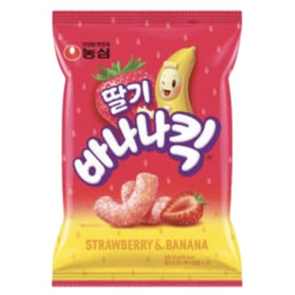 텐바이텐 농심 과자 바나나킥 75g 5개 + 딸기바나나킥 60g 5개