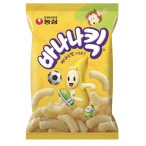 농심 과자 바나나킥 75g 5개 + 딸기바나나킥 60g 5개