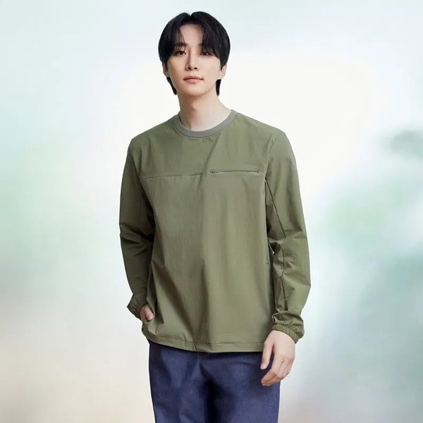 [부산점] 남성 컴포 테크 가슴포켓 맨투맨 7L15360