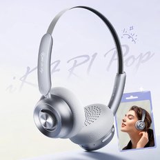 iKF R1 Pop 무선 블루투스 헤드폰 노이즈 캔슬링 HIFI음질 블루투스 5.4 IPX4 방수