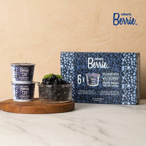 로버츠베리에 빌베리 1box(100ml x 6팩)
