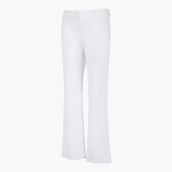 [여주점] 여성 조직감 오비밴드 부츠컷 팬츠 GQ122LPT23 WHTE