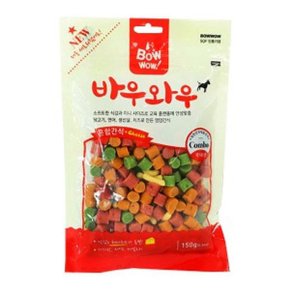 강아지 간식 150g 혼합 애견 먹이 영양 간식 디저트