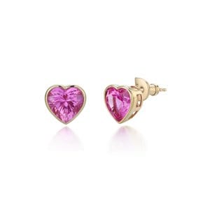 Pink Sapphire True Heart Earring GDOA107EYP000