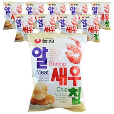 농심 알새우칩 68g 10입