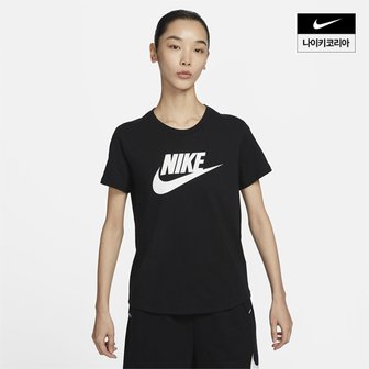 나이키 우먼스 나이키 스포츠웨어 에센셜 로고 티셔츠 NIKE DX7907-010