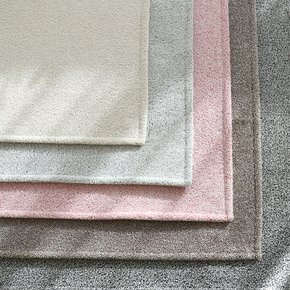 감성러그  멜란지 투톤 중대형 워셔블 카페트 150x100cm 대형거실러그 6사이즈