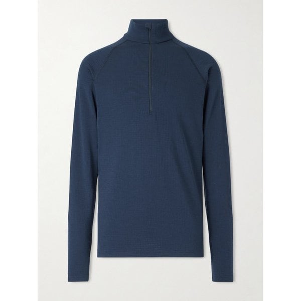 데솔리 솔리드 메리노 울 하프 집 스키 베이스 레이어 46376663162999470