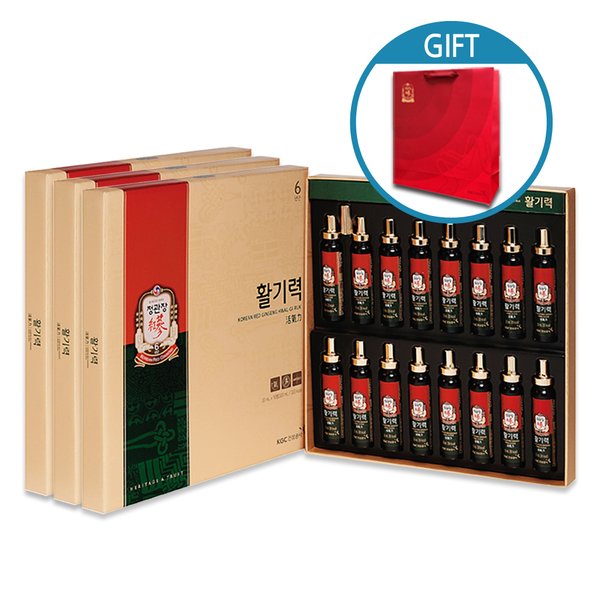 활기력 20ml 16입 3세트-쇼핑백 포함/선물세트