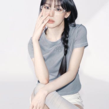 레이브 Pigment New Embroidered T-shirt VW5SE520_3color