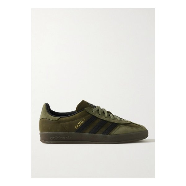 가젤 인도어 가죽 트리밍 스웨이드 스니커즈 1647597335947202