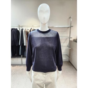 NICE CLAUP [여주점] [나이스클랍] 긴팔 시스루 니트 풀오버 A261PWK206