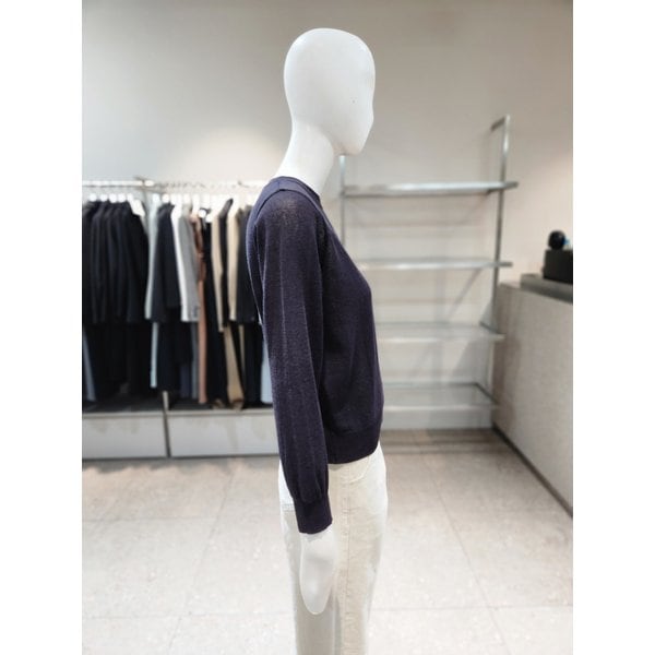 [여주점] [나이스클랍] 긴팔 시스루 니트 풀오버 A261PWK206