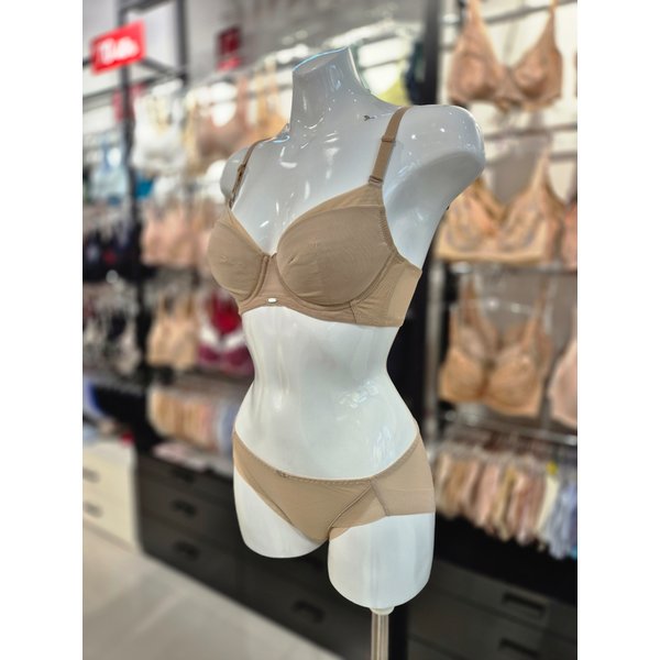 [시흥점] S 와코루 ) 컴팩트 메이크업 보정 브라 팬티 세트 [WBR1948/WPT1948H-OB]