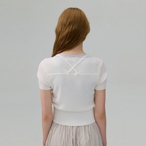 Clover Knit Top_IVORY