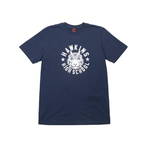나이키 스트레인저 씽스 호킨스 하이 티셔츠 네이비 블루