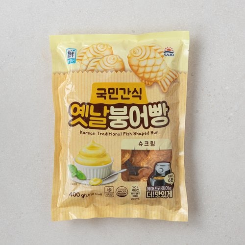 대림옛날붕어빵 슈크림 400g