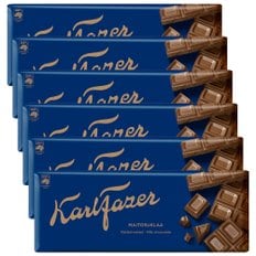 핀란드 Karl Fazer 칼 파제르 블루 밀크 초콜릿 200g 6팩