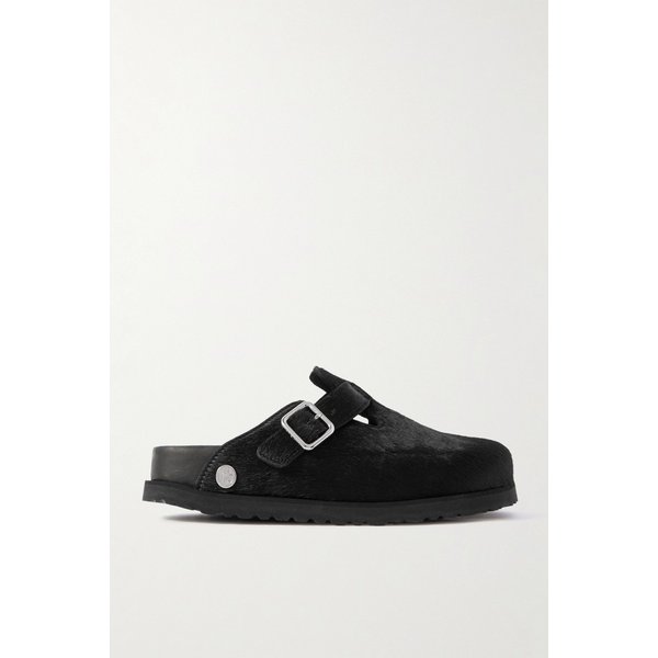 보스턴 버클 카우헤어 클로그 46376663162988014