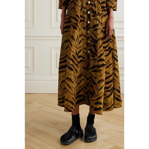 보스턴 버클 카우헤어 클로그 46376663162988014