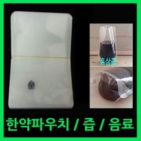 스탠드파우치(10X17-100매)한약파우치 액체 소스포장