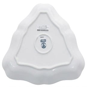 체스키포슬란 쯔비벨무스터 도자기 삼각 샐러드보울-25.5cm/1개 (CB056)