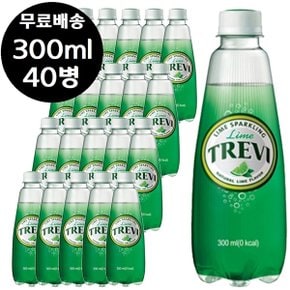 트레비 라임 300ml x 40병 탄산수 탄산음료 0.3리터