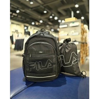 휠라 [파주점] 키즈  고학년 리버서블 메쉬 책가방(FK3BPH1009X-BLK)