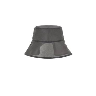 샵아모멘토 아모멘토 25SS Sheer Bucket Hat, Charcoal
