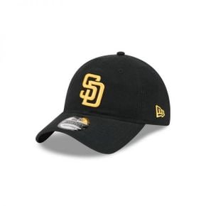 [해외] 1056096 뉴에라 모자 MLB [샌디에이고 파드리스] Black 9TWENTY Adjustable Hat