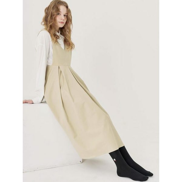 환경기부 1도씨 베어 자수 포인트 중목양말_BLACK