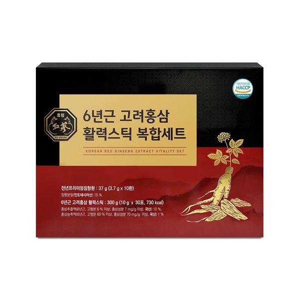 6년근 고려홍삼활력복합세트 [쇼핑백포함]