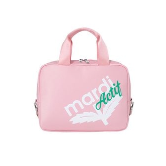 Mardi Mercredi Actif [마르디메크르디악티프]SQUARE BAG BLOOMMARDI_PINK GREEN/AFK34VPB001PKGN