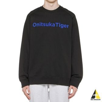  Onitsuka Tiger 오니츠카타이거 소매 프린팅 맨투맨 2183B307_001