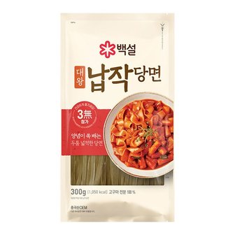 CJ제일제당 백설 대왕 납작당면 300G 6개