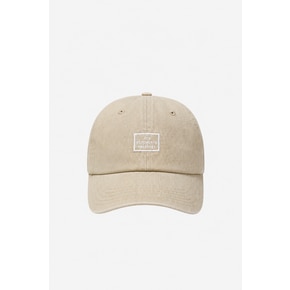 Embroidery Square Point Cap_BEIGE(남녀공용) LSTD4HT01U