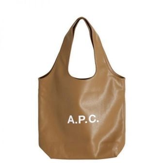 APC 우먼 A.P.C. 아페쎄 스몰 Ninon 토트 백 가방 - 카키 PUAAT-M61861-JAB