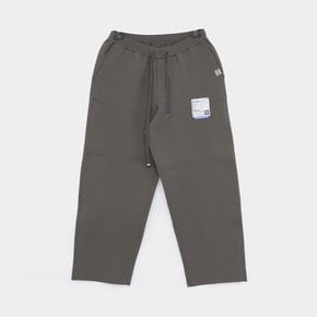 패치로고 밀란 리브 에쉬 스웨트 남성 팬츠 I13PT025 DK GRAY