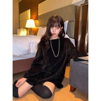 유어네임히얼 [해삐 PICK] 벨벳이 미니 원피스 Y50061