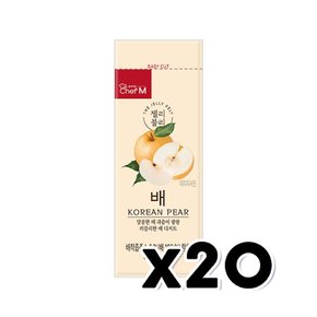 젤리블리 배 디저트간식 60g x 20개