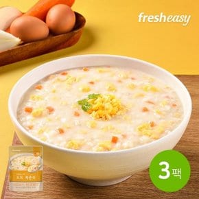 [fresheasy] 부담없는 한끼 오트 계란죽 300g 3팩