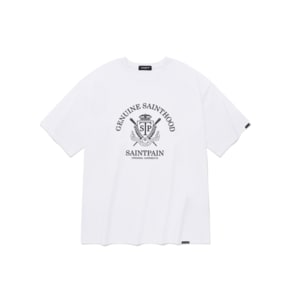 SP ROWING TEAM LOGO T SHIRTS-WHITE