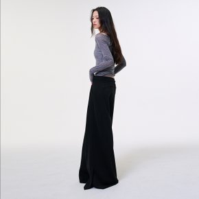 Flow String Wide Pants BK