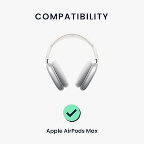 kwmobile 2x Apple AirPods Max지원 보호 커버- - 헤드폰