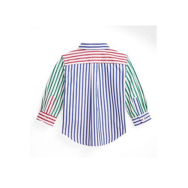 랄프 로렌 베이비 남아 스트라이프 코튼 포플린 펀 셔츠(CWPOWOVI6820179999)