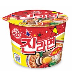 진라면_매운맛(용기) 110g x 6개[31746522]