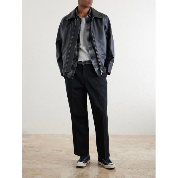 네이버후드 와이드 트윌 팬츠 46376663163075026